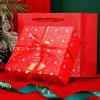 Cameland Christmas Gift Box Packaging Bags Personalized Christmas Eve Apples Box Gift Bags Scarf And Hand Warmer Gift Box Set