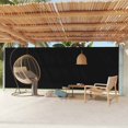 thumbnail image 1 of vidaXL Auvent Latéral Rétractable pour Patio 200x600 cm Noir, 1 of 5
