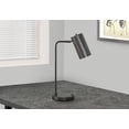 thumbnail image 1 of Monarch Specialties Lighting, 18"h, Table Lamp, Usb Port Included, Grey Metal, Grey Shade, Modern, 1 of 5