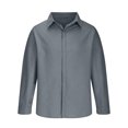 thumbnail image 5 of TIMIFIS Chemises Décontractées pour Hommes à Boutons, Mode d'Automne, Manches Longues, Col Rabattu, Blouse, Nouvelles Chemises Habillées Régulières Unies, 5 of 5