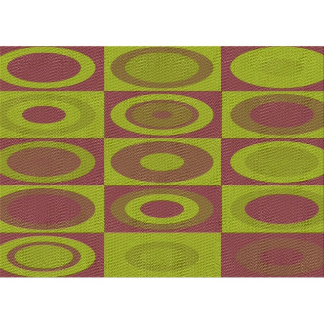 Ahgly Company Machine Washable Indoor Rectangle Transitional Pistachio Green Area Rugs, 3' x 5'