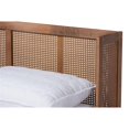 thumbnail image 4 of Baxton Studio Rina King Size Brown Wood Platform Bed with Headboard, 4 of 10
