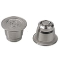thumbnail image 1 of Capsules de Café Réutilisables en Métal en Acier Inoxydable pour Nespresso, Dosettes Filtrantes, 1 of 11