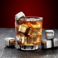 thumbnail image 1 of Ice Cubes,Food Grade Stainless Steel Ice Stone Bar Accessories High Capacity, 1 of 7