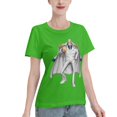 thumbnail image 2 of Women's Basic Short Sleeve T-Shirt One Piece Karp, 2 of 6