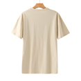 thumbnail image 5 of EQWLJWE Hauts d'Été pour Femmes Hauts pour Femmes en Liquidation Chemises d'Été Aguichant pour Femmes Col Rond Manches Courtes Hauts Imprimés Blouse Régulière, 5 of 5