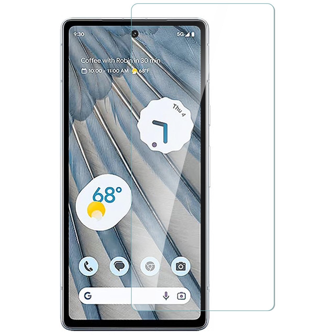 PST [2 Packs] Google Pixel 7A Screen Protector, Premium Tempered Glass Screen Protector with Case Friendly & Bubble Free