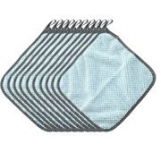 Wipes Daily Rag Towel for Kitchen Cleaning Absorbent Dish Cloths 10-Pack for Oil and Non-Stick Durable Cleaning Supplies