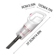 thumbnail image 3 of Up to 40% off Gifts Oefntac Car Vacuum Cleaner Portable Stick Vacuum Cleaner- 2 In 1 Mop/vacuum Household Vehicle-Mounted Wireless Vacuum Cleaner Large Suction Vacuum Cleaner Handheld Vacuum Cleaner, 3 of 9