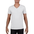 thumbnail image 4 of Gildan T-Shirt à Manches Courtes à Col en V Style Doux pour Hommes, 4 of 5