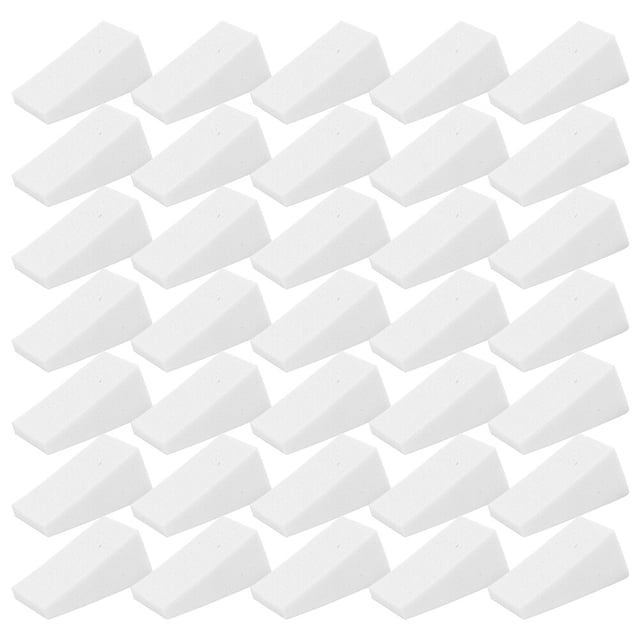 CIMAXIC 30Pcs Geometrical Shape Powder Puff Small Makeup Sponge Foundation Applicator,1.97"X0.79"X0.79"