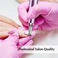 thumbnail image 4 of COSLUS Electric Nail Drill File Professional: for Acrylic Gel Dip Powder Nails Portable Nail Drill Machine Kit Manicure Pedicure Tools Polishing Set with Nail Drill Bits Sanding Bands, 4 of 5