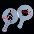 thumbnail image 3 of 16Pcs Plastic Cappuccino Coffee Foam Spray Template Stencils DIY Decorating Coffee Printing Mold, 3 of 4