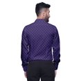thumbnail image 2 of BESTMAN Printed Formal Shirts For Men Spread Collar Cotton Shirt, 2 of 5