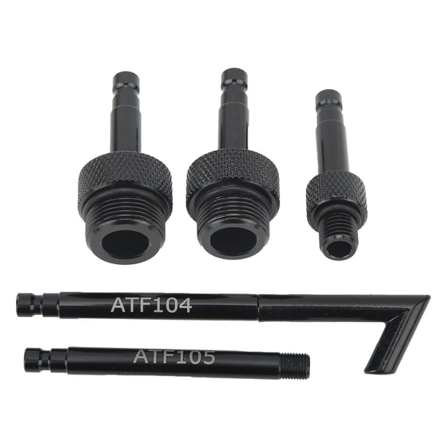 VAG1924 1, Aluminum Alloy 5Pcs Rustproof ATF Filler Adapters For AISIN 09G 01J CVT Transmission