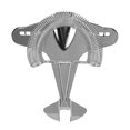 thumbnail image 2 of Cocktail Strainer, Professional Stainless Steel Bar Strainer Bar Cocktail Strainer Filtering Tool Hawthorne Drink Strainer Fighter Plane Cocktail Strainer, 2 of 8