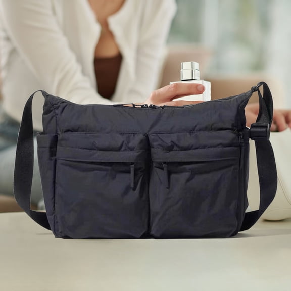 Sac Messager Décontracté,Sac à Bandoulière Grande Capacité,Sac pour Ordinateur Portable à Multiples Poches,Sac de Sport et de Voyage,Sac de Voyage pour Usage Quotidien,Sac en Tissu Imperméable,Sac Bandoulière,Sac d'École et de Bureau,Sac à Main de Voyage Léger