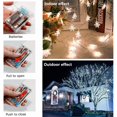 thumbnail image 3 of Christmas Snowflake String Lights, 6M Battery Operated String Lights with 40 LED, Battery Operated for Home, Indoor, Outdoor - X002Z5WWJL, 3 of 7