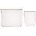 thumbnail image 4 of Whitmor Zippered Mesh Wash Bags - White (2 Piece Set), 4 of 4