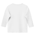 thumbnail image 4 of YUNAFFT T-Shirts à Col Rond pour Enfants Sensibilisation au Cancer du Sein Imprimé Manches 3/4 et Longues, 4 of 4
