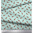 thumbnail image 3 of Soimoi Crepe Silk Fabric Guitar Musical Instrument Fabric Prints by Yard 42 Inch Wide, 3 of 3