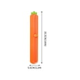 thumbnail image 4 of Bowayaoa Cute Carrot Paper Cutting Knife, Bidirectional Photo Cutter, A4 A3 Paper Trimmer, Sharp Metal Blade, Precision Cutting Tool for Students, Office, Craft, Clean Edges, 4 of 6