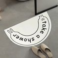 thumbnail image 1 of EGNMCR Bath Rugs,Bathroom Accessories Soft Cotton Cats Shaped Bathroom Rug Non Slip Floor Mat For Bedroom Living Room Comfortable And Environmentally Safe Easy To Clean And Maintain Kitchen carpet, 1 of 6
