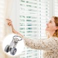thumbnail image 2 of 5Pcs Curtain Track Roller Metal Curtain Pulleys Home Curtain Accessories, 2 of 9