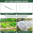 thumbnail image 3 of Bgsha DIY Garden Netting Greenhouse Planting Tunnels As Shown Customizable Garden Support Hoops Netting Customizable Design, 3 of 10