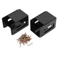 thumbnail image 4 of Support de Porte-Bûches, Support de Porte-Bûches 4 Pcs Support de Porte-Bois Pré-Percé Support de Porte-Bois Utilisation Pratique, 4 of 8