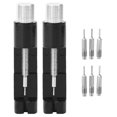 thumbnail image 2 of Watchband Remover, Watch Strap Adjuster, 2PCs Professional Adjustable Height For Watch Repairing Black, 2 of 8