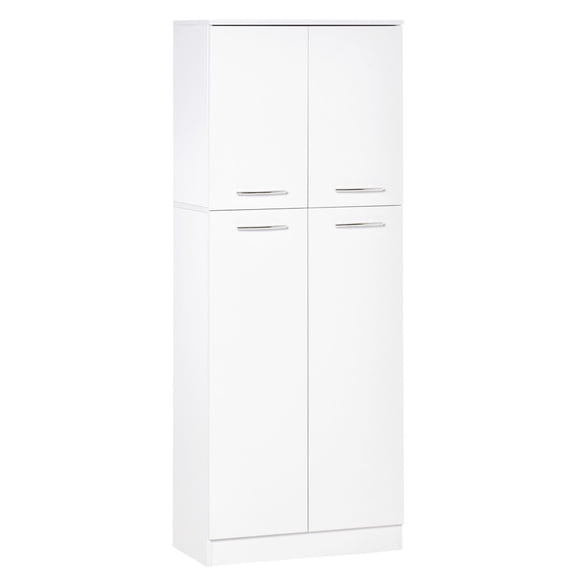 Armoire de Garde-Manger de 61 Pouces, Armoire de Rangement de Garde-Manger de Cuisine avec Tablettes Ajustables