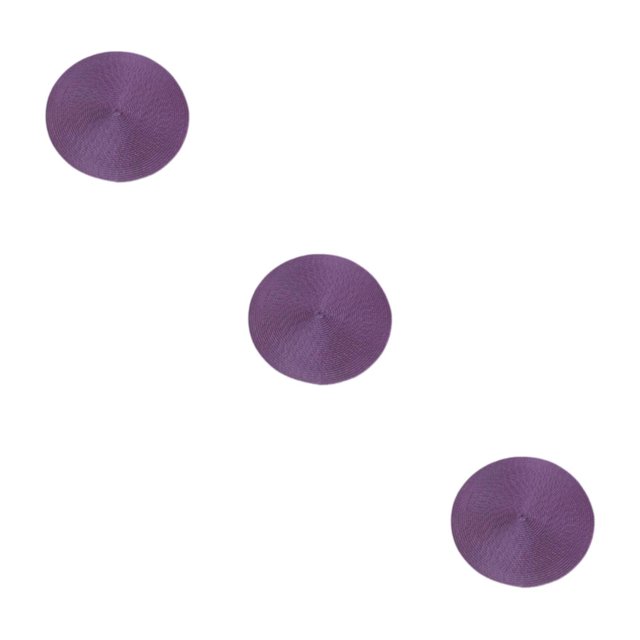 mmirethe Napperon Antidérapant Léger et Facile d'Entretien Robuste et Durable Violet 3ensemble