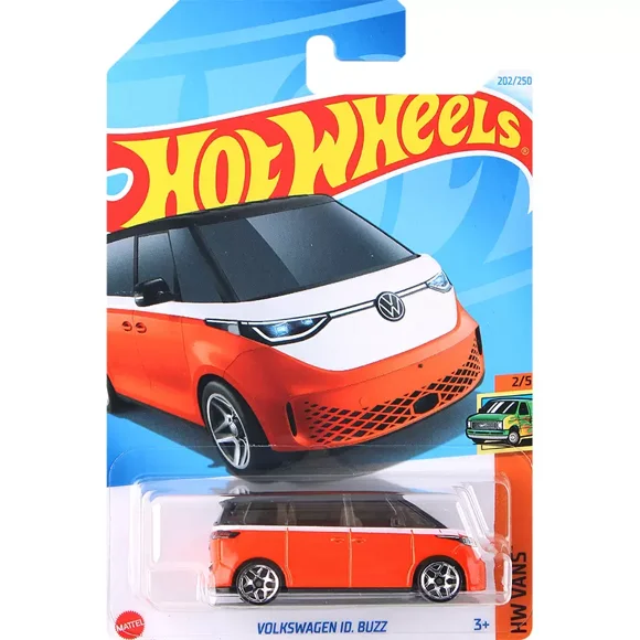 Voiture Hot Wheels Originale Volkswagen 10 BUZZ Jouets pour Garçons Échelle 1/64 Véhicule Moulé sous Pression Autobus Modèle en Métal HW Vans Collection Cadeau d'Anniversaire