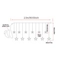 thumbnail image 3 of AYktou Christmas Decorations,Led Lights,Christmas Lights,Fairy Lights,Christmas Tree Lights Christmas Star LED Bulb String Light Decoration Curtain Light Wedding Neon Light Post, 3 of 4
