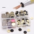 thumbnail image 1 of maskred Travel-friendly Pedicure Disc Case Dustproof Storage For Nails Accessories Lid ABS Foot Files Tool 25mm Style 1, 1 of 6
