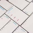 thumbnail image 4 of EeaseCA 40 Sheets A5 Size 6-Hole Paper Refills For Notebook Planner Journal Dairy, 4 of 5