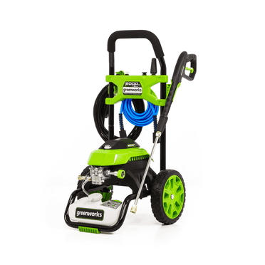 Greenworks 2000 PSI 1,2 GPM Laveuse Électrique à Eau Froide à Pression, Boyau Haute Pression, 25°, 40°, Buses à Savon et Turbo