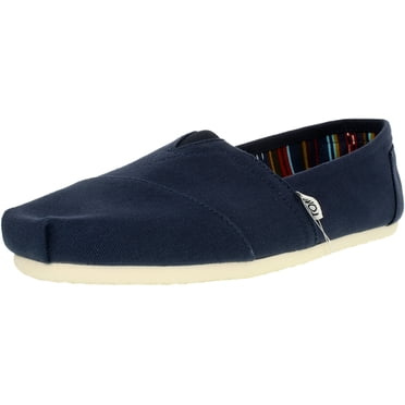Toms Men's Alpargata Canvas Navy Ankle-High Flat Shoe - 8.5 M