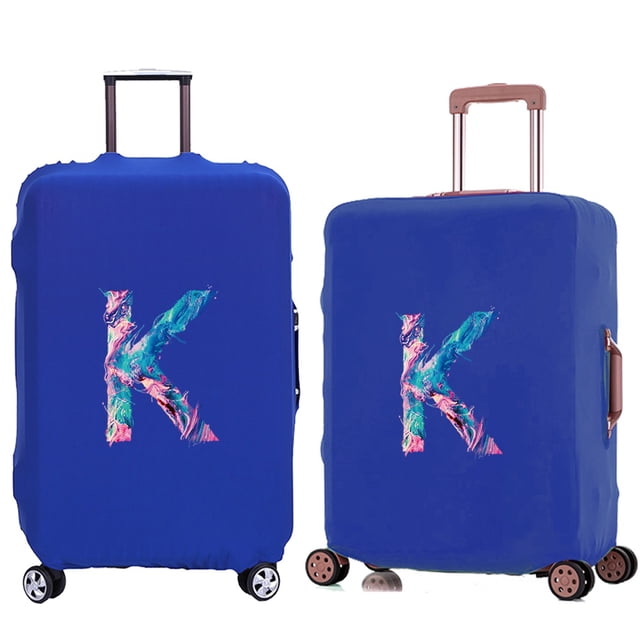 Suitcase Protective Cover Trolley Travel Suitcase Elastic Dustroof Cover Apply To 18-28 Inch Luggage Paint Series Pattern 8paintK S