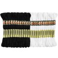 thumbnail image 1 of 24 Pcs Fils de Point de Croix Polyvalents Fils à Broder Accessoires de Broderie Bricolage, 1 of 9