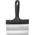 thumbnail image 1 of Outset Grattoir et Nettoyant pour Plaque de Cuisson, Acier Inoxydable, 1 of 5