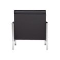 thumbnail image 3 of Studio Designs Maison, Noir, Fauteuil d'Appoint Moderne Atlas pour Salon Chambre, Cuir Reconstitué,, 3 of 6