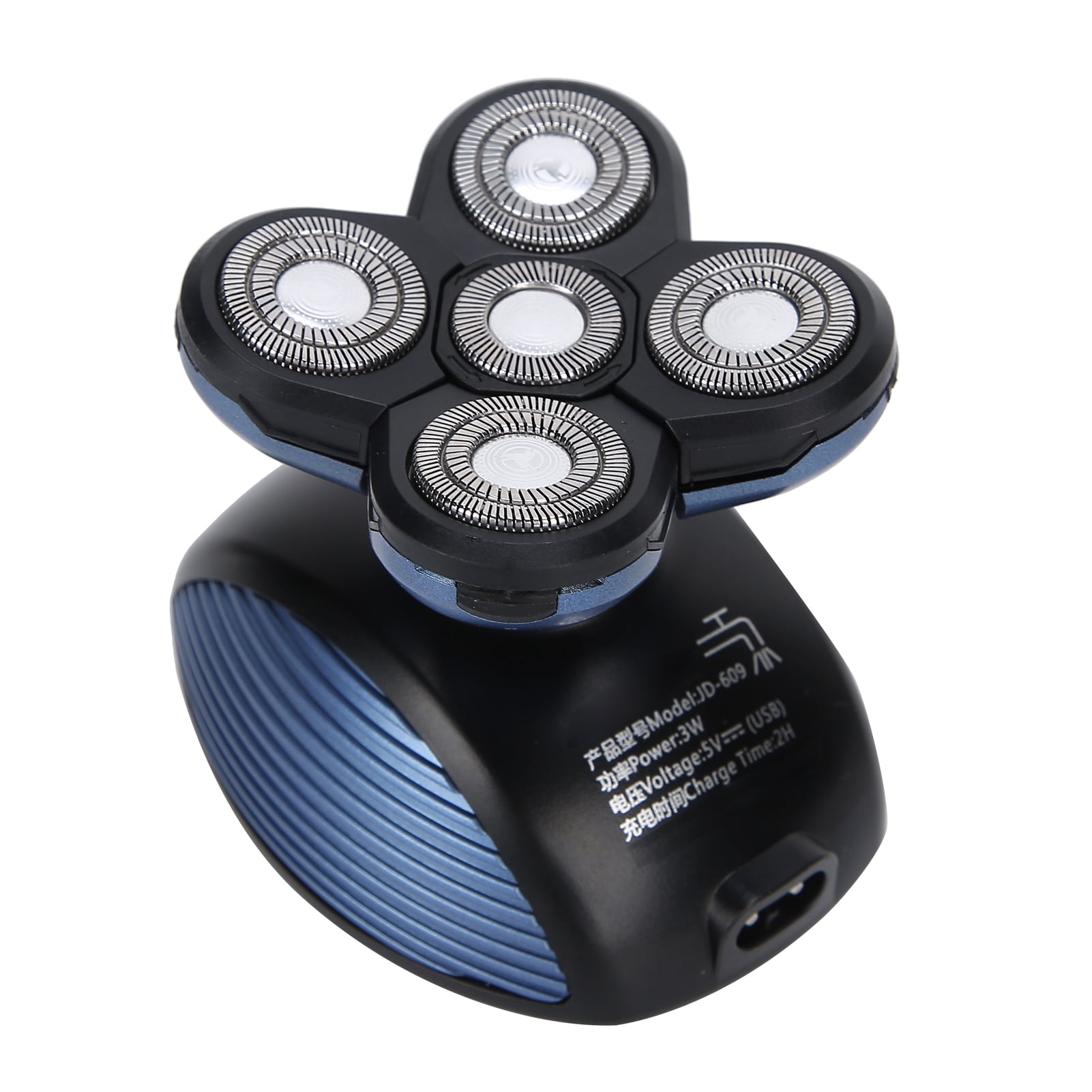 Waterproof Razor,5 Blade Head Electric Electric Razor Electric Shaver Highly Versatile