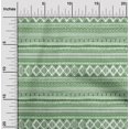 thumbnail image 2 of oneOone Rayon Green Fabric Tribal Sewing Craft Projects Fabric Prints By Yard 56 Inch Wide, 2 of 4