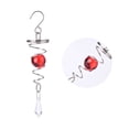 thumbnail image 1 of Gazing Ball Spiral Tail Nordic Style Stainless Steel Rotating Wind Chime, 1 of 5