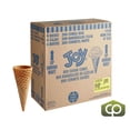 thumbnail image 4 of JOY #310 Sugar Ice Cream Cone, Classic Crunchy Tapered Wafer, 800/Box (Full Pallet – 19,200 Cones Total), 4 of 4