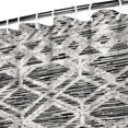 thumbnail image 3 of Rideaux de Douche Gris Tissés Style Bohème Minimaliste Mi-Siècle (4) Doublure de Douche Réutilisable, Rideau de Salle de Bain Contemporain Chic en Polyester, Doublures de Rideau de Bain avec Crochet en Plastique 72x72 Pouces, 3 of 4