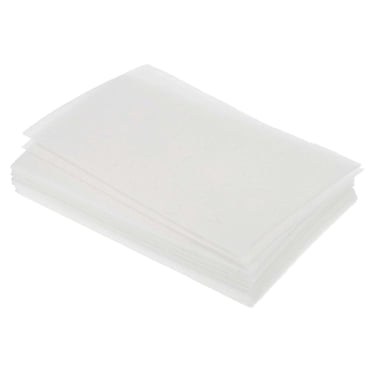 Uxcell Soft Felt Sheets Fabric Craft Sheets for DIY, Hobby Decoration White