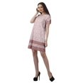thumbnail image 3 of Moomaya Tenues d'Été Coton Flex Imprimées Robes Courtes pour Femmes Tenue Décontractée, 3 of 4